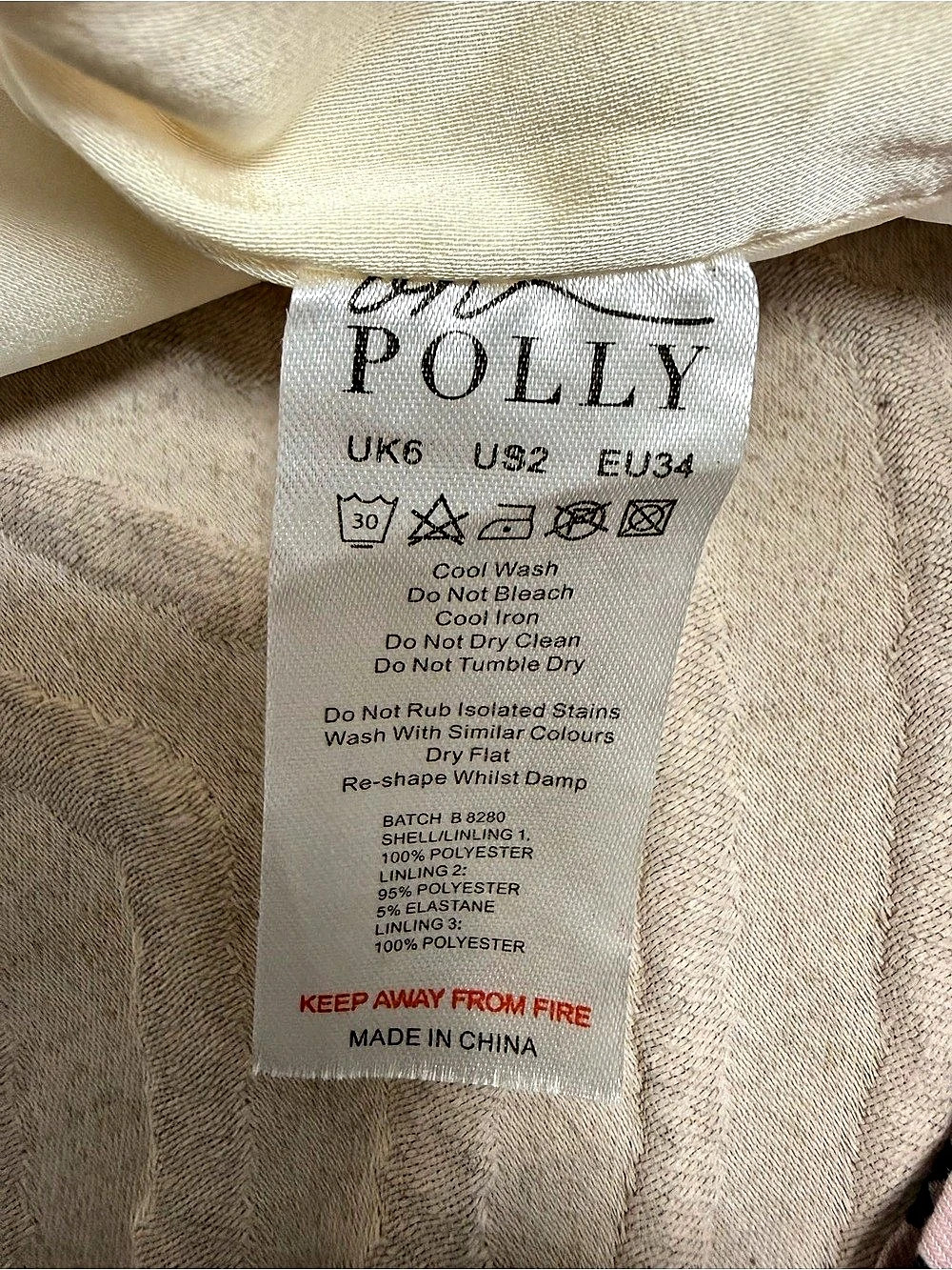 Oh Polly Fabiola Lace-Up Bubble Hem Corset Mini Dress Satin Bubble Hem Mini - Picture 6 of 6